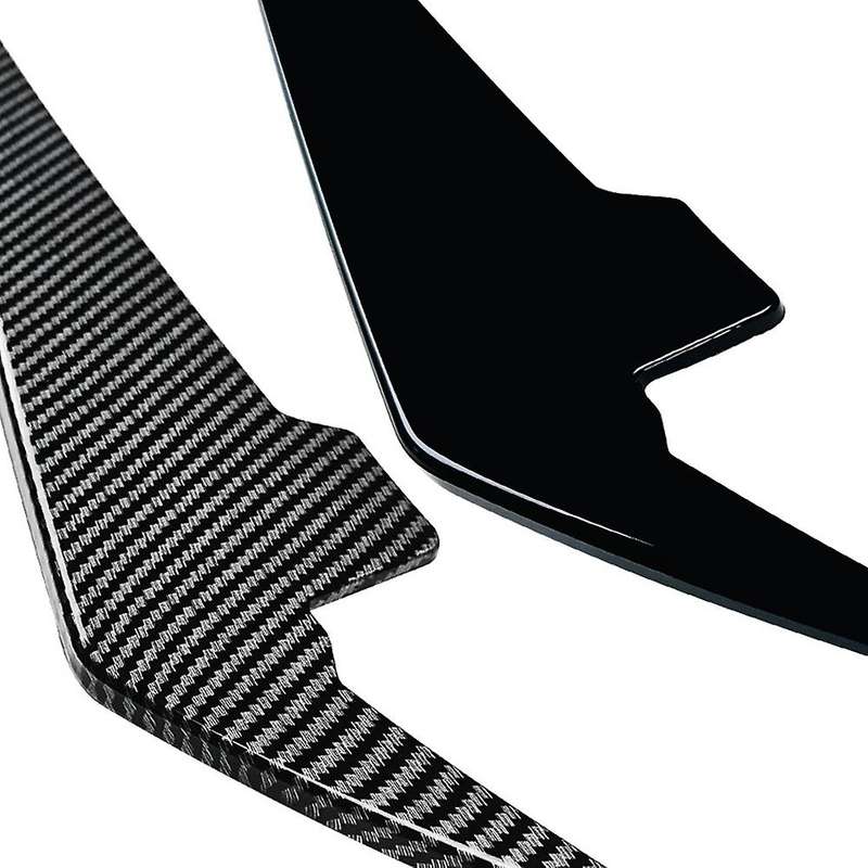 Car Gloss Black Front Bumper Side Canards Splitter Spoiler Fog Lamp Trim for G20 G21 2023+