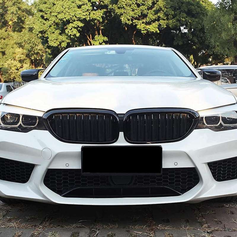 Car Gloss Black Front Kidney Grill Grille for 5 Series G30 G31 G38 M5 520I 523I 528I 530I 535I 550I