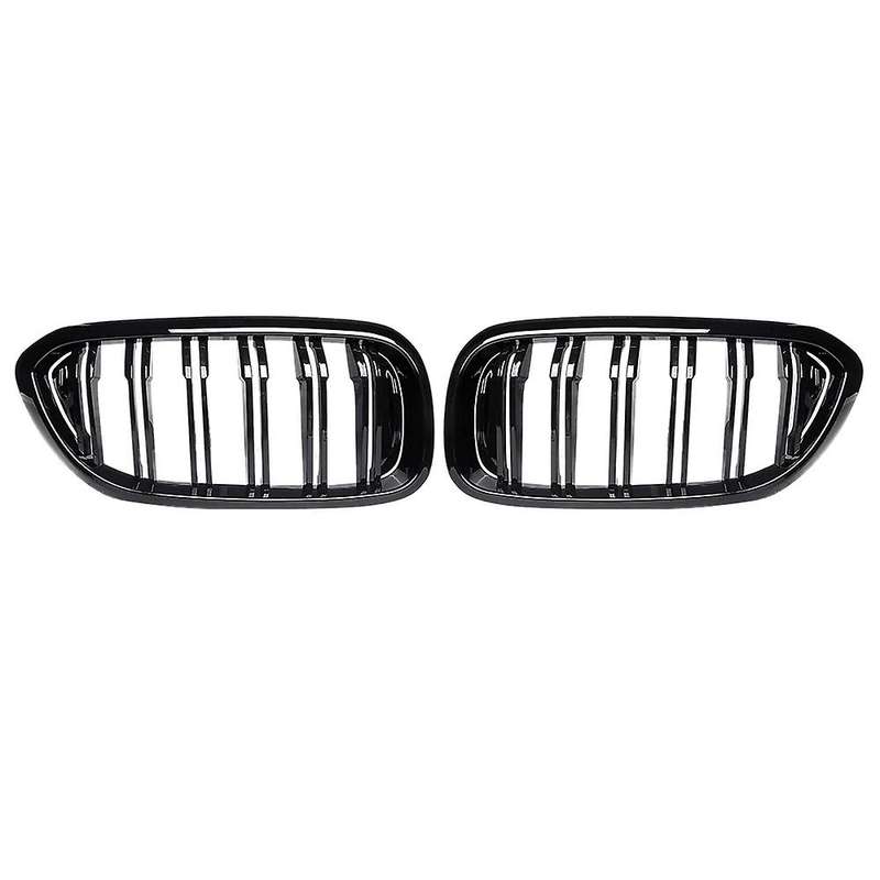 Car Gloss Black Front Kidney Grill Grille for 5 Series G30 G31 G38 M5 520I 523I 528I 530I 535I 550I