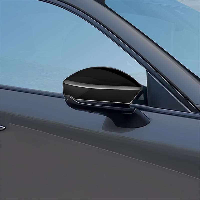 Car Gloss Black Rearview Side Mirror Cover Trim Frame Side Mirror Caps for -60 2022 2023