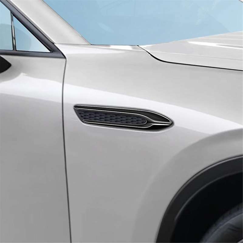 Car Gloss Black Side Wing Emblem Cover Trim Stickers Car Exterior Styling Side Wing for -60 2022+ RH