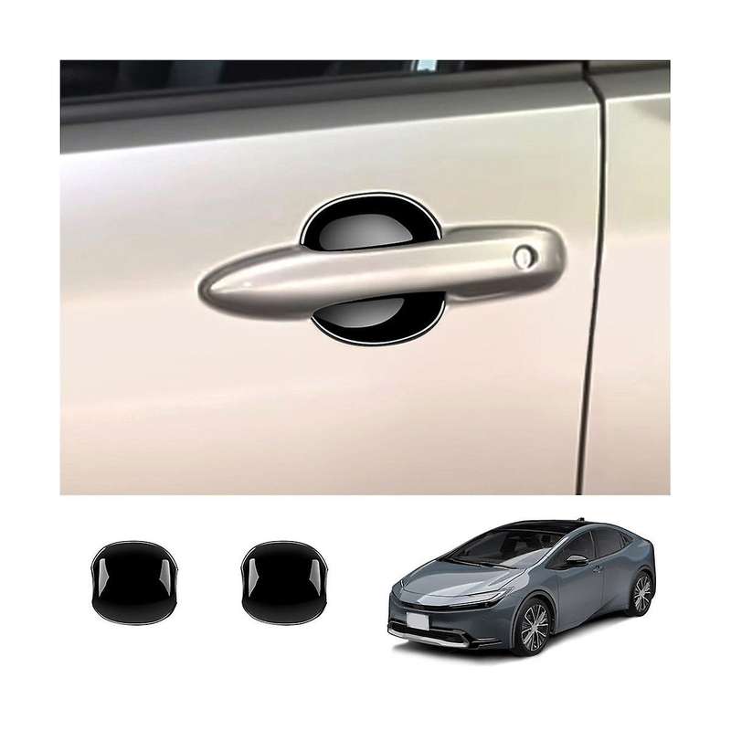 Car Glossy Black for Prius 60 Series 2020-2023 Car Handle Exterior Door Handle Bowl Cover Trim Stic