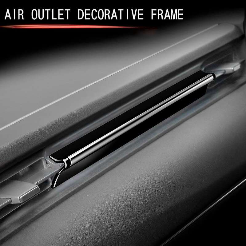 Car Glossy Black Air Vent Outlet Trim Compatible Honda Vezel HRV 2021 2022
