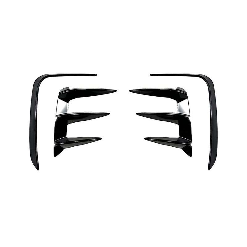 Car Glossy Black Rear Bumper Splitter Kit Spoiler Rear Canard Trim for X3 G01 2022-2023