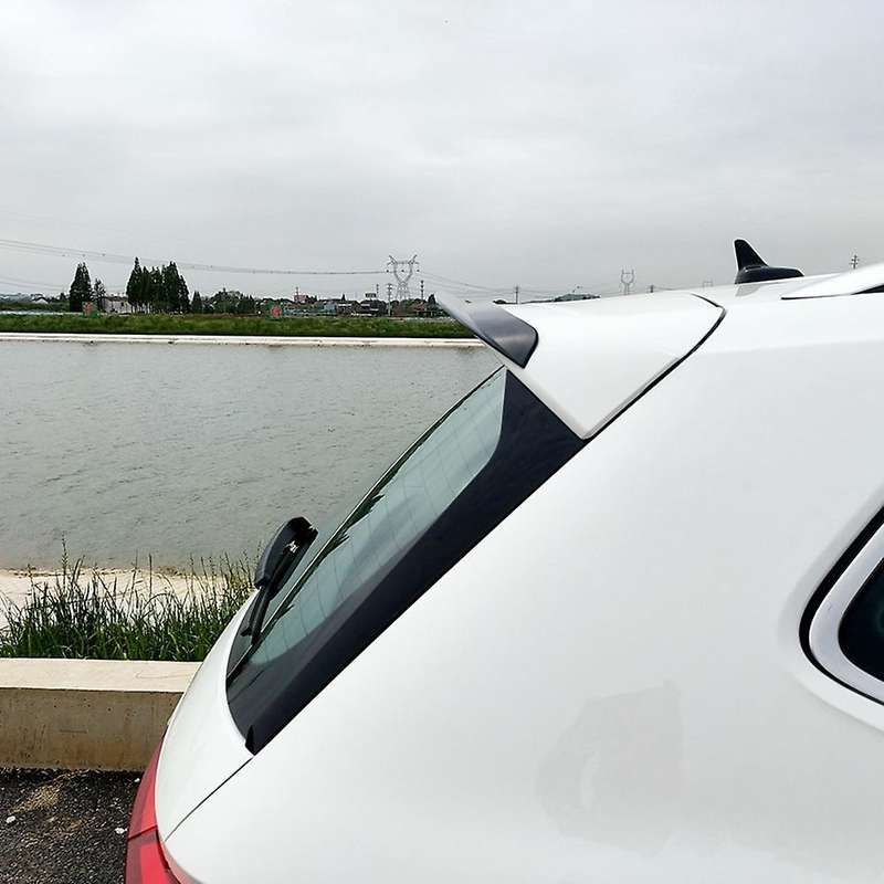 Car Glossy Black Rear Window Side Spoiler Canards Splitter