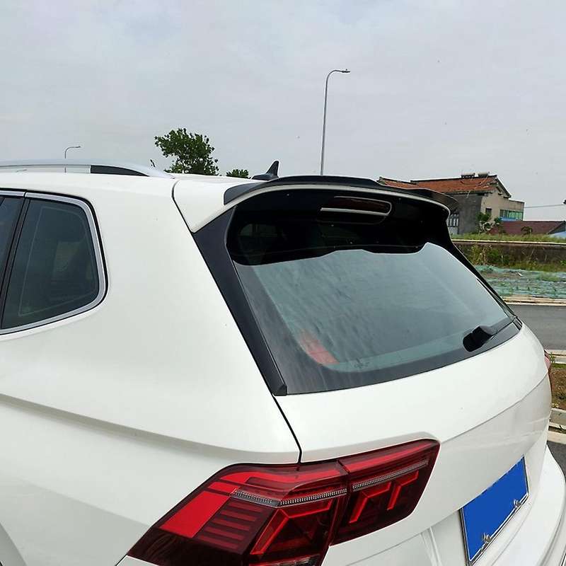 Car Glossy Black Rear Window Side Spoiler Canards Splitter