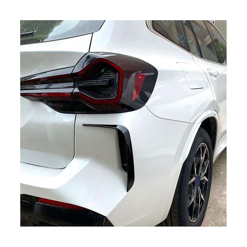 Car Glossy Black Rear Bumper Splitter Spoiler Rear Canard Trim for X3 G01 2022-2023