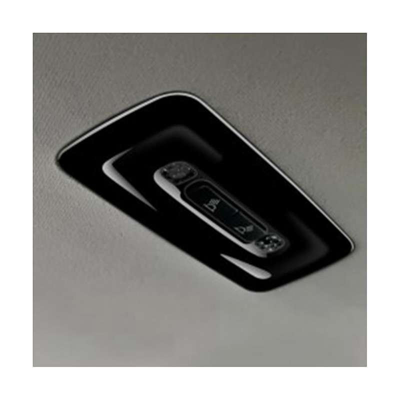 Car Glossy Black Rear Reading Light Frame Decoration Interior for Prius 60 Series 2020-2023