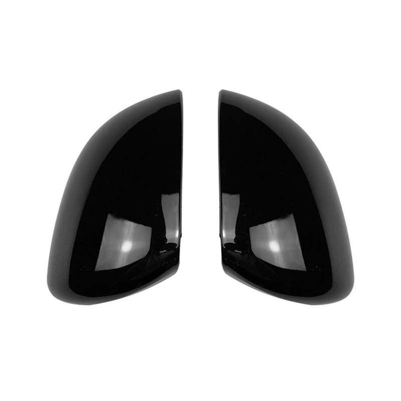 Car Glossy Black Side Door Rearview Mirror Cover Cap for C Class W206 2021 2022