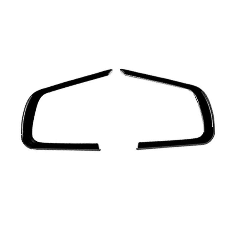 Car Glossy Black Steering Wheel Panel Cover Trim Decoration Frame Sticker for Vezel -v 2021 2022