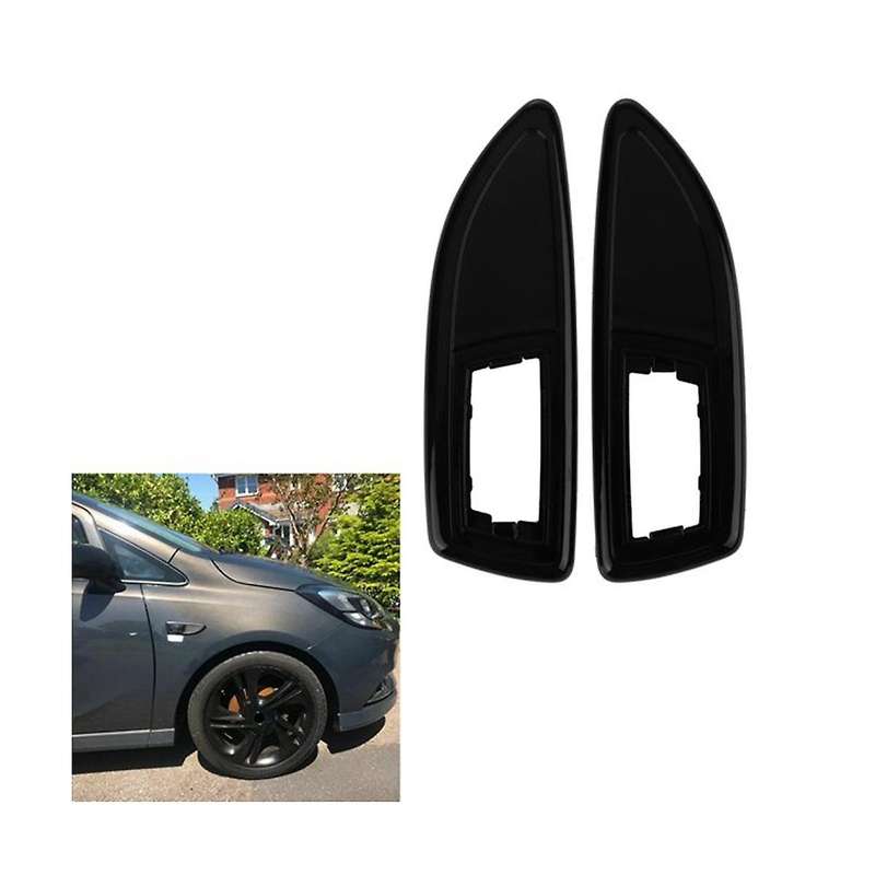Car Glossy Black Side Lamp Cover Side Marker Light Cover for Corsa D/ Vxr H/j Zaf B Corsa E