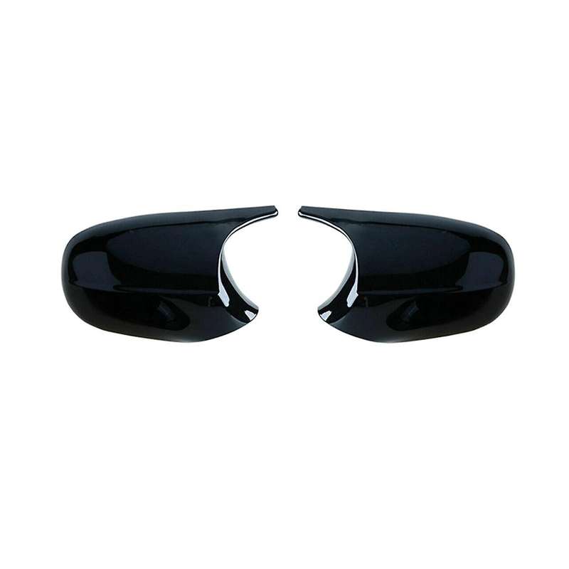 Car Glossy Black Rearview Mirror Cover Side Mirror Case Trim for 3 Series E90 E91 E92 E93 2008-2013