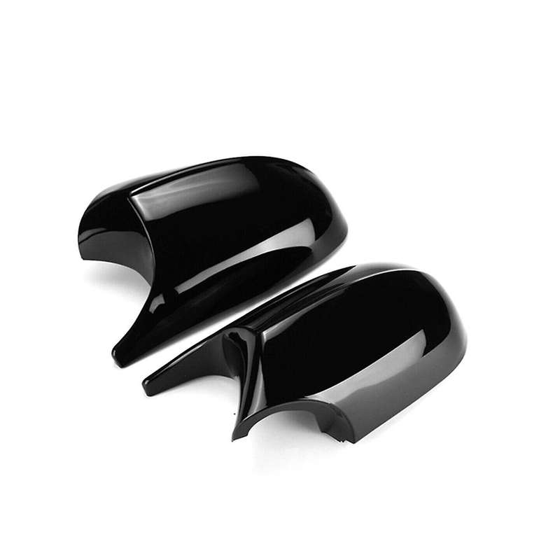 Car Glossy Black Rearview Mirror Cover Side Mirror Case Trim for 3 Series E90 E91 E92 E93 2008-2013