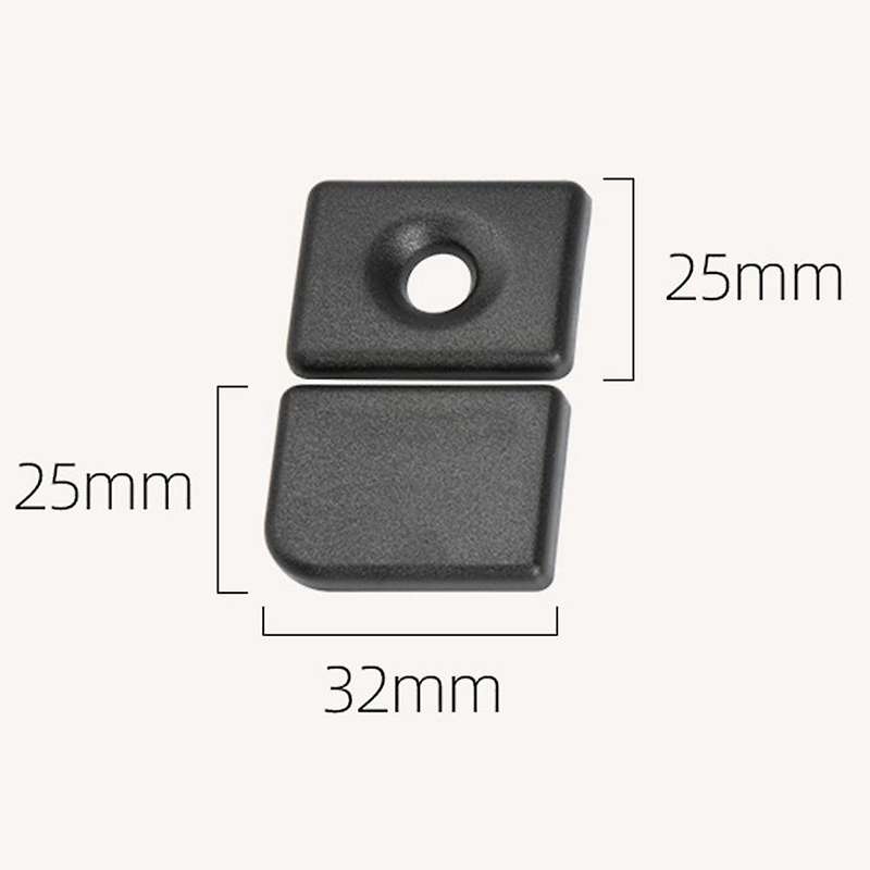 Car Glove Box Handle Cover Lid Lock Switch Button Cover for W220 S Class (Yellow )