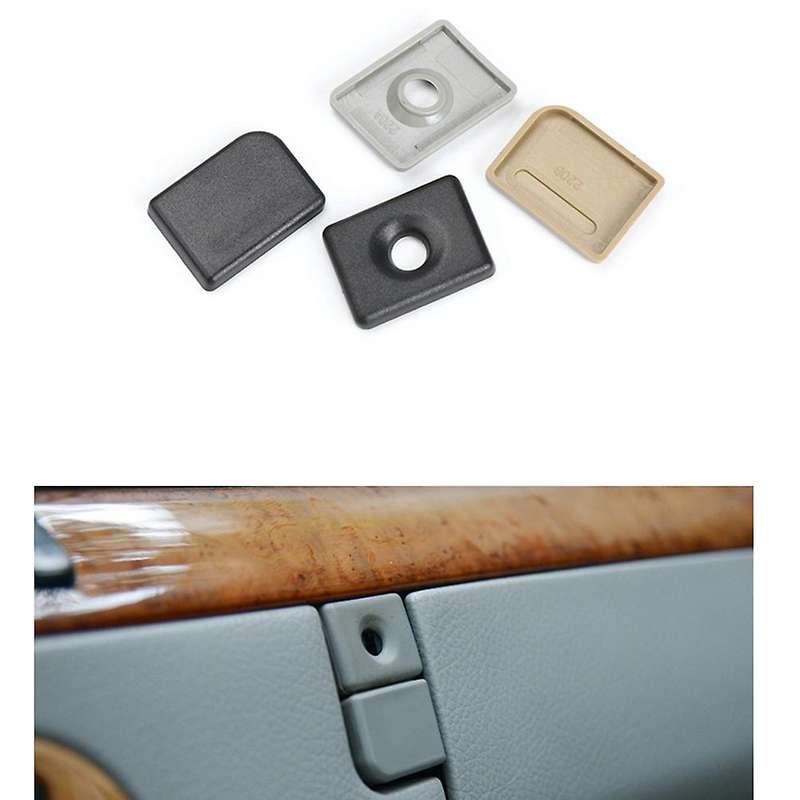 Car Glove Box Handle Cover Lid Lock Switch Button Cover for W220 S Class (Yellow )