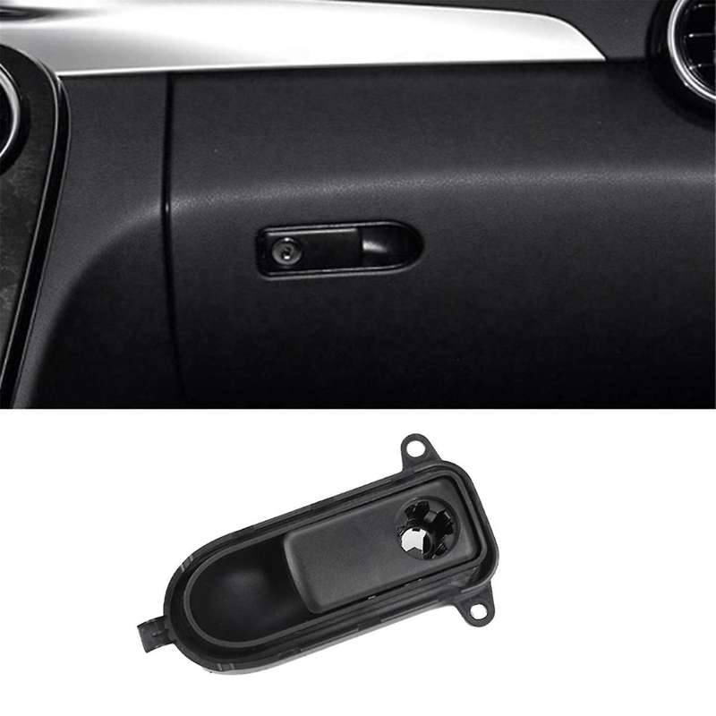 Car Glove Box Handle Cover Lid Toolbox Glove Boxes Cover for V Class W447 W448 2016-2022 Black