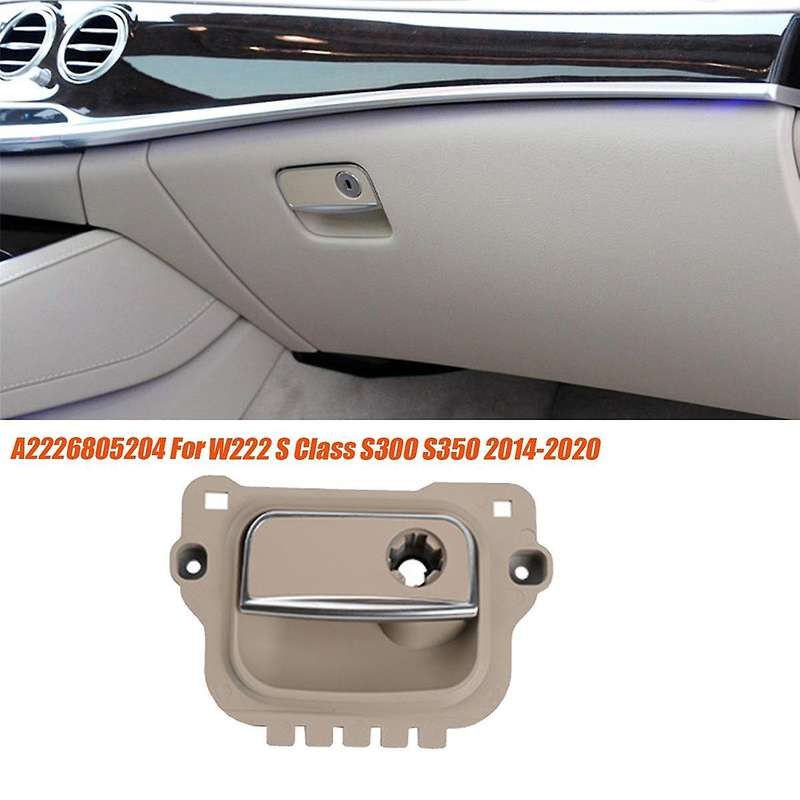 Car Glove Box Handle Lid A2226805204 for W222 S Class S300 S350 2014-2020 Toolbox Switch Buckle Hand