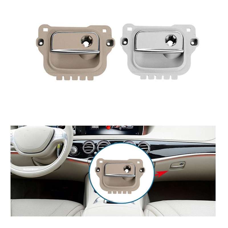 Car Glove Box Handle Lid A2226805204 for W222 S Class S300 S350 2014-2020 Toolbox Switch Buckle Hand