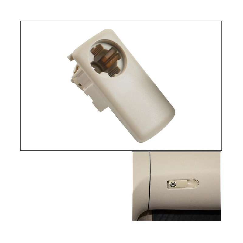 Car Glove Box Latch Cover Switch Lid Lock Toolbox Handle for C GLC Class W205 W253 2056803505(Black)