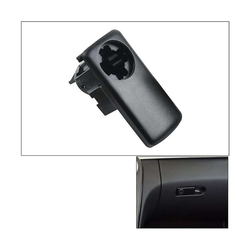 Car Glove Box Latch Cover Switch Lid Lock Toolbox Handle for C GLC Class W205 W253 2056803505(Grey)
