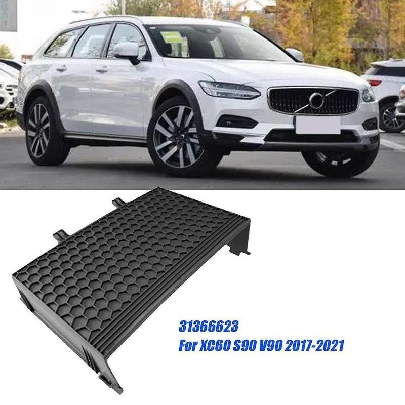 Car Glove Box Partition Water Cup Holder Curtain Frame Cover 31366623 for Xc60 S90 V90 2017-2020 Sto