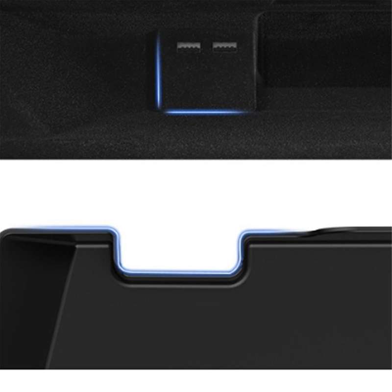 Car Glove Box Storage Box for Model 3 2024+ Interior Organizer Accessories