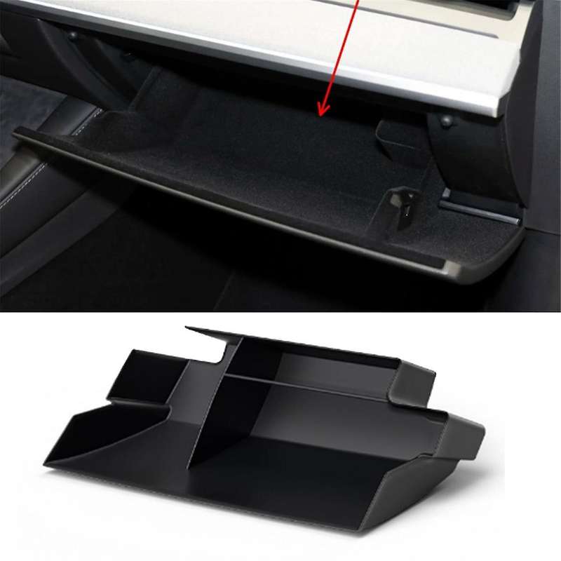 Car Glove Box Storage Box for Model Y 2021-2023 Interior Organizer Accessories