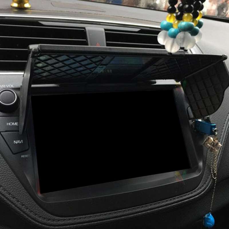 Car GPS Shade Cover for 5.5-10 Inch Universal Barrier Light Cover GPS Navigation Screen Shade Visor