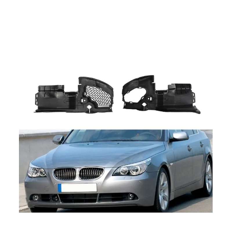 Car Grille Air Inlet for E60 E61 2004-2007 Left Water Tank Guard Water Tank Air Deflector 517170506