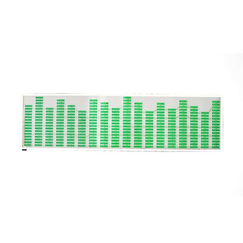 Car Green LED Music Rhythm Flash Light Sound Activated Sensor Equalizer Rear Windshield Sticker Styl