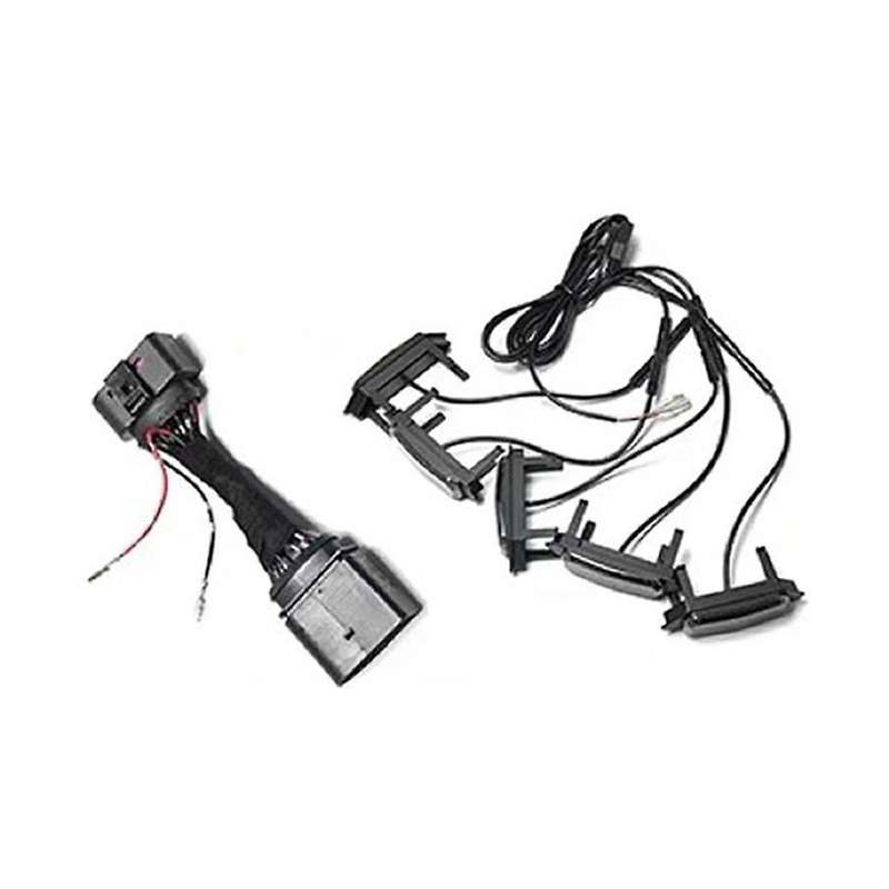 Car Grille Small Yellow Light for Jetour Traveler 2023 2024 Modification LED Light Decoration Access