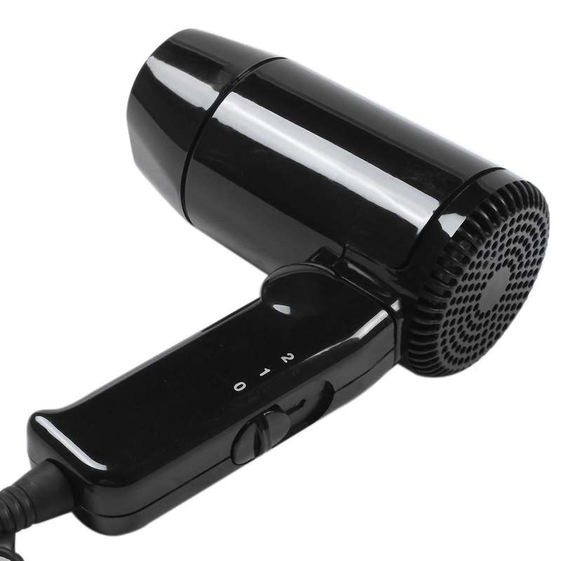 Car Hair Blow Dryer Heat Dc12v 216w Portable Foldable Blower Hot Wind for Travel Easy Storage Handl