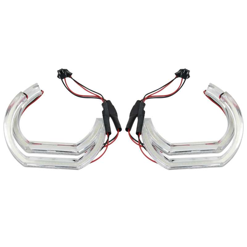 Car Halogen Headlight Excellent DTM Style Ultra Bright Led Angel Eyes Halo Rings for- X1 E84 2009-20