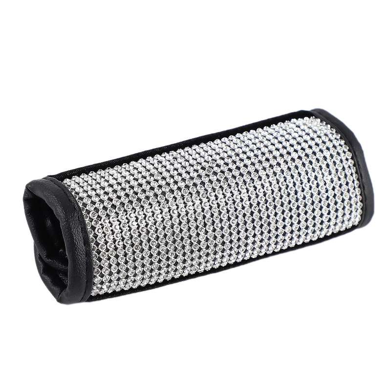 Car Handbrake Cover Crystal Diamond Cover Interior Accessories Universal Car SUV Truck