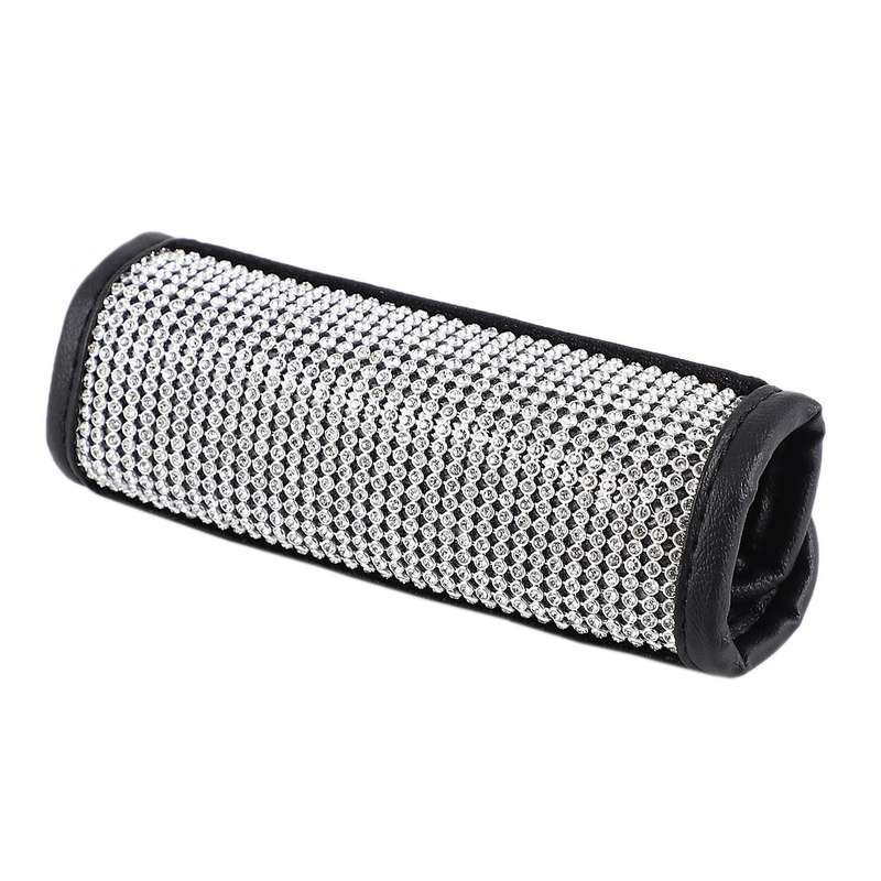 Car Handbrake Cover Crystal Diamond Cover Interior Accessories Universal Car SUV Truck