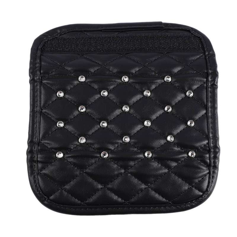 Car Handbrake Cover Black Crystal Sparkled Diamond Cover Interior Accessories Universal Car SUV Truc