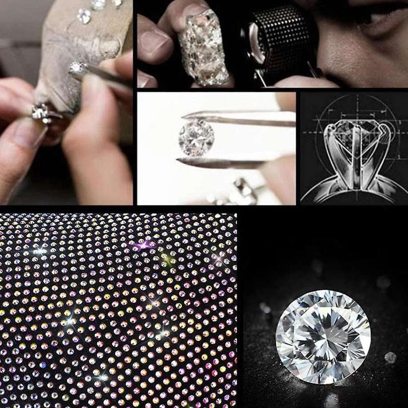 Car Handbrake Cover Cushion Gloss Rhinestone Car Decoration Products PU Car Interior Accessories