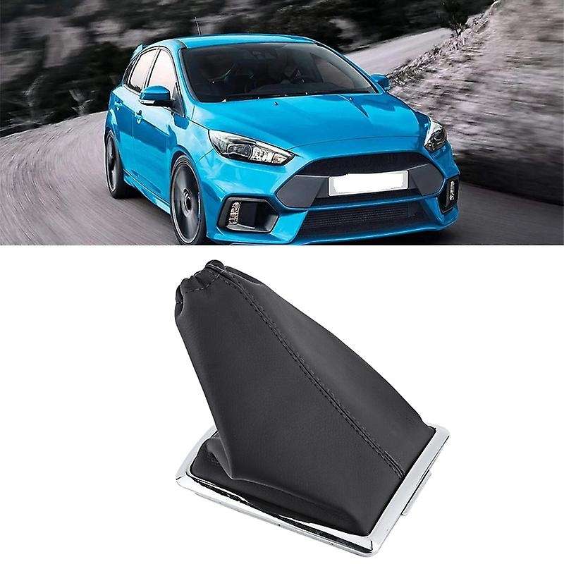 Car Handbrake Gear Shift Stick Gaiter Boot Dust Cover Set for Focus 2005-2012