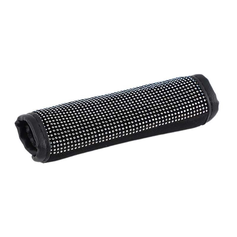 Car Handbrake Cover Crystal Sparkled Diamond Cover Interior Accessories Universal Auto SUV Truck