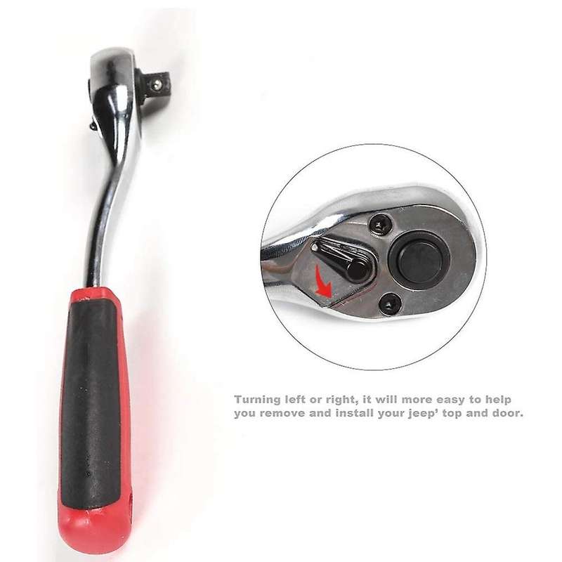 Car Hand-Held Disassembly Tools Screw Demolition Wrench Replacement Tool Kit for JK JL 2007
