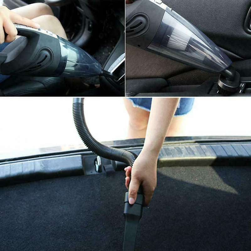 Car Handheld Wireless Vacuum Cleaner Wet&Dry Portable Cordless Powerful Cyclone Suction for Auto Hom