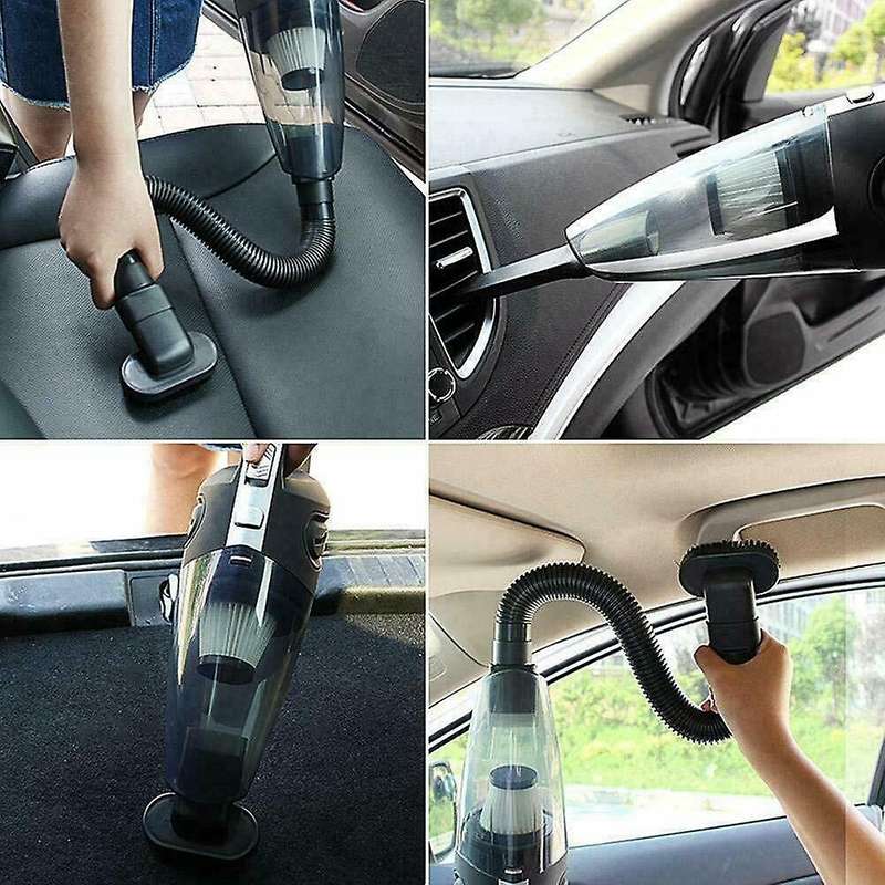 Car Handheld Wireless Vacuum Cleaner Wet&Dry Portable Cordless Powerful Cyclone Suction for Auto Hom