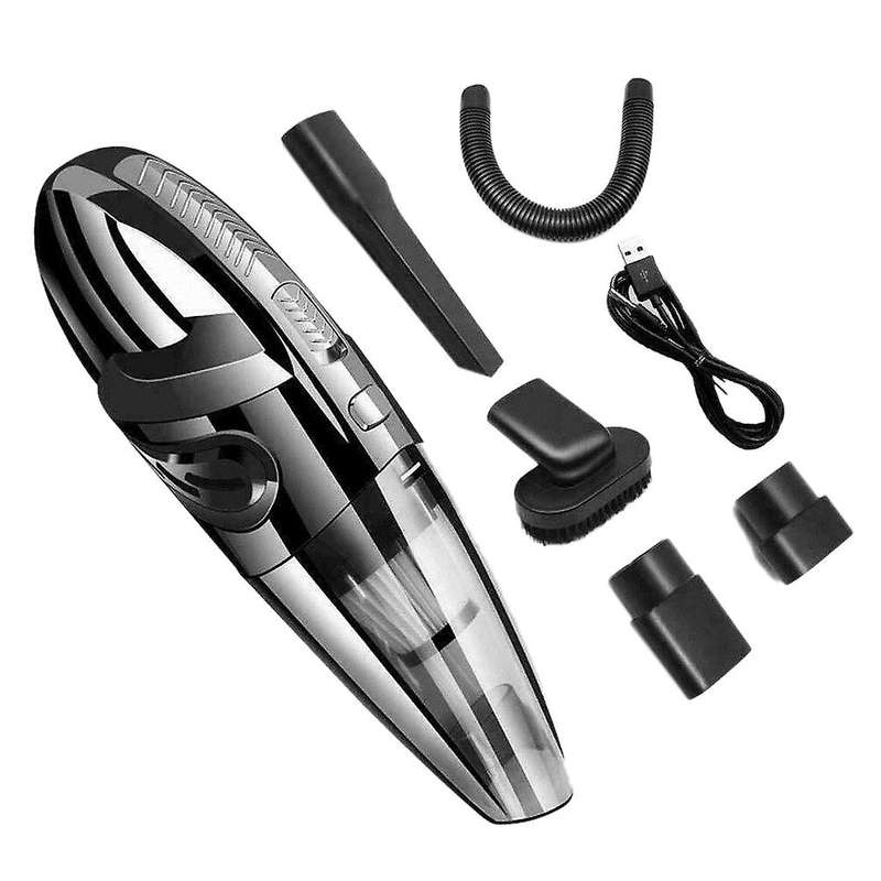 Car Handheld Wireless Vacuum Cleaner Wet&Dry Portable Cordless Powerful Cyclone Suction for Auto Hom