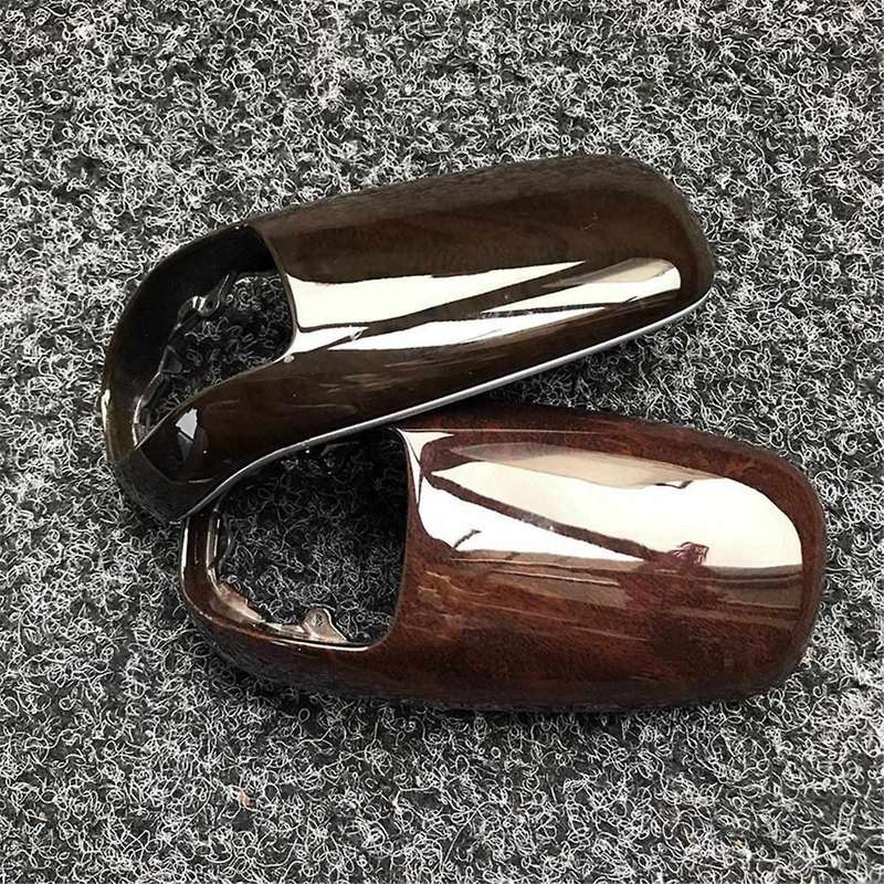 Car Handle Cover Handball Cover Gear Shift Knob Cover for A8L 2014-2018