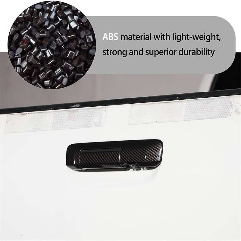 Car Handle Cover Trim Decorative for 2006-2015 Rear Trunk Door Handle Panel Cover Accessories