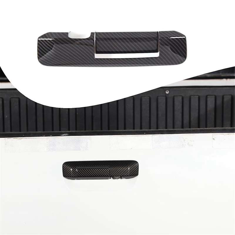 Car Handle Cover Trim Decorative for 2006-2015 Rear Trunk Door Handle Panel Cover Accessories