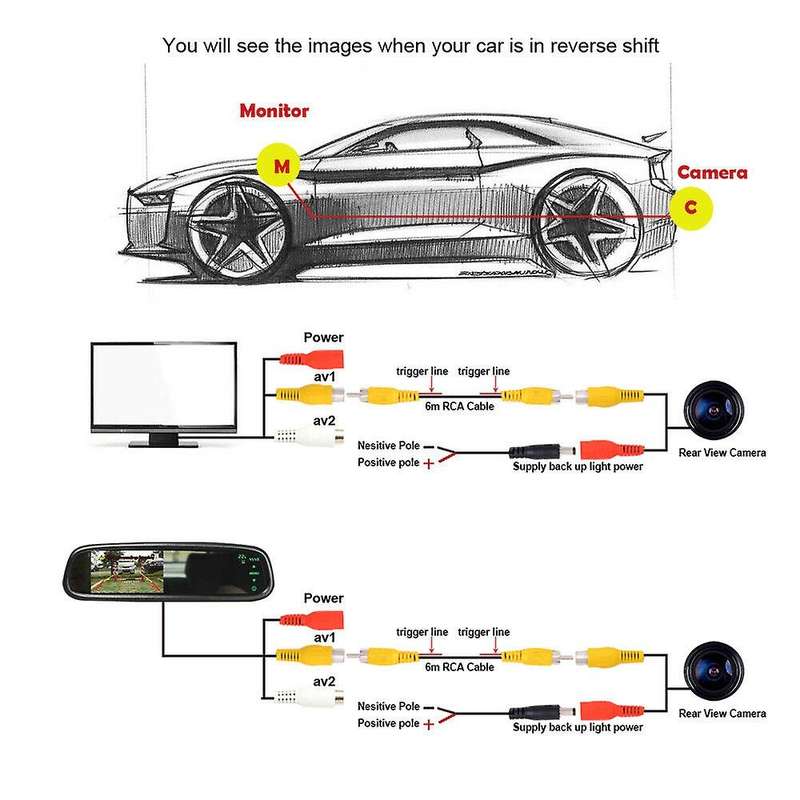 Car HD 12LED Rear View Backup Camera Reverse Camera for Opel Astra H J Corsa Meriva Zafira Insignia
