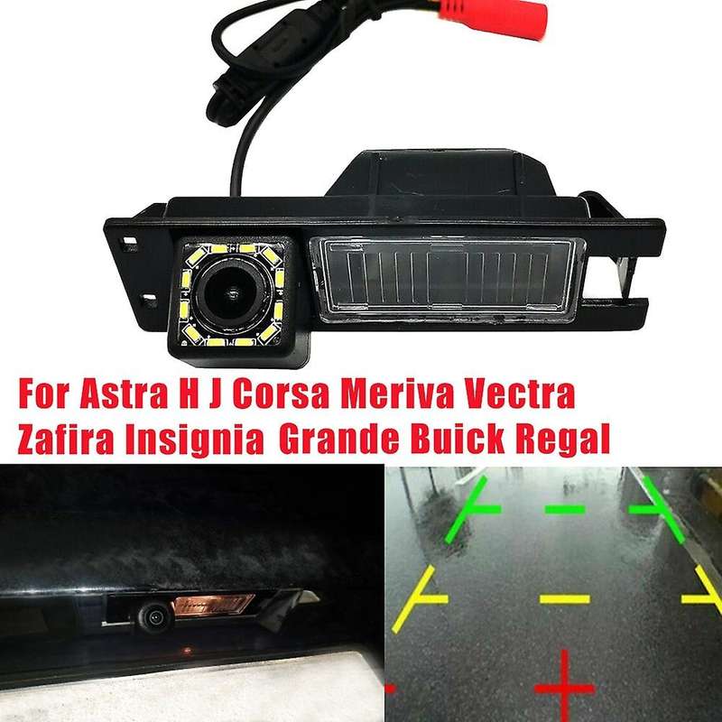 Car HD 12LED Rear View Backup Camera Reverse Camera for Opel Astra H J Corsa Meriva Zafira Insignia