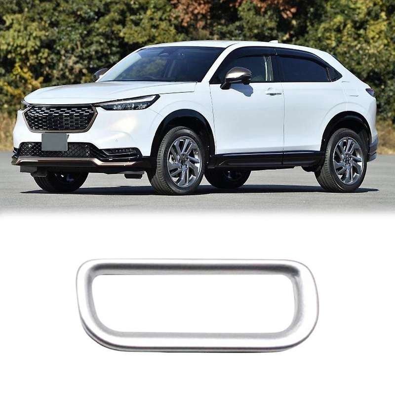 Car Hazard Emergency Light Frame Warning Lamp Switch Silver