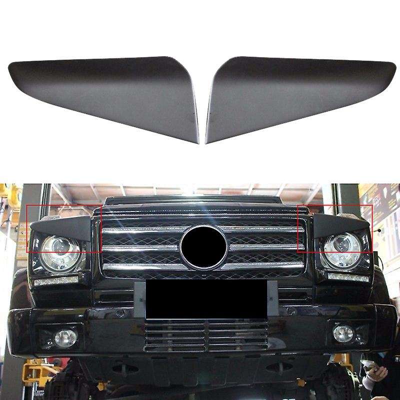 Car Head Light Eyelid Eyebrow Cover Trim for W463 G-Class G63 G500 G55